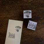 Kocka Rubber Stamp - People in the City