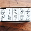 36 Sublo People Number Stamp Set (S size)