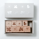 modaizhi Hydrangea Petal Rubber Stamp Set