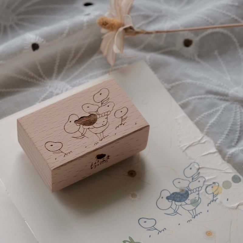 bighands Rubber Stamp - Pick Some Flowers