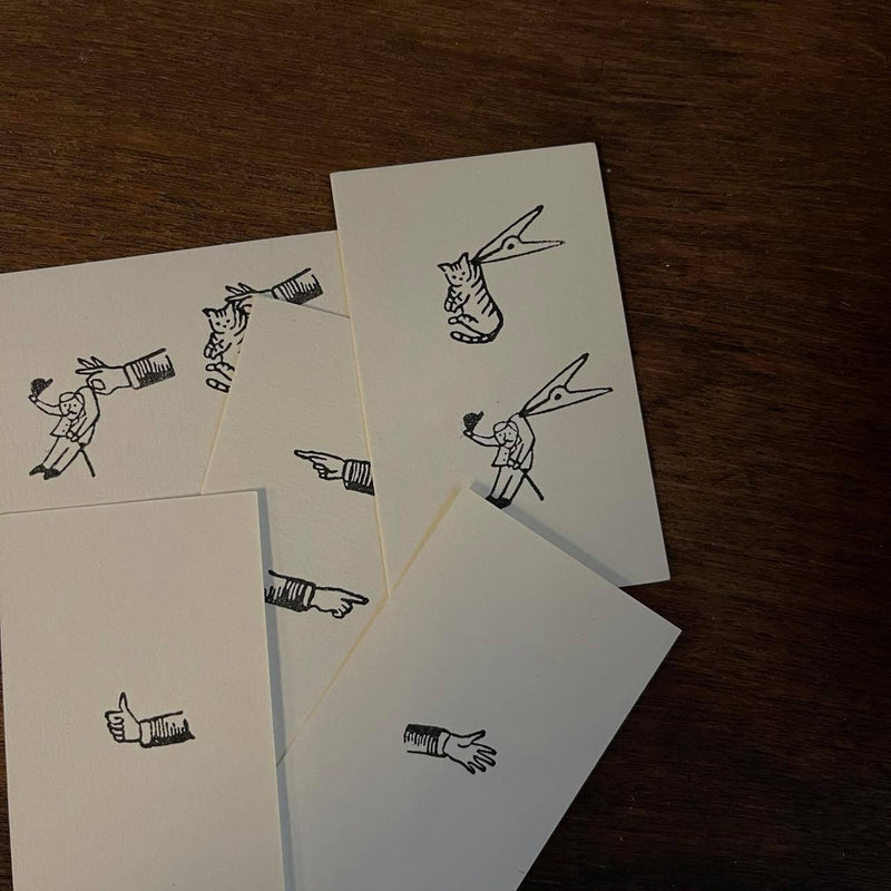Kocka Rubber Stamp - Pinched by