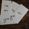 Kocka Rubber Stamp - Pinched by