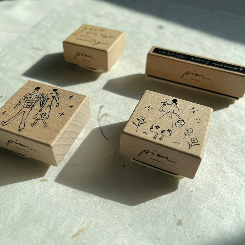 Pion: Together Rubber Stamp