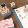 Plain Daily Rubber Stamp (Today’s Stamp Collection)