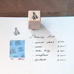 Plain Daily Rubber Stamp (Today’s Stamp Collection)