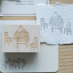 Jesslynnpadilla Rubber Stamp -  A Poetic Conversation