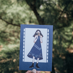 LDV Postcard: Film Camera Girl