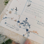 Pomegranate in the Autumn Night Rubber Stamp Series