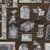 LCN Rubber Stamp Set - Postage Stamp Vol.2