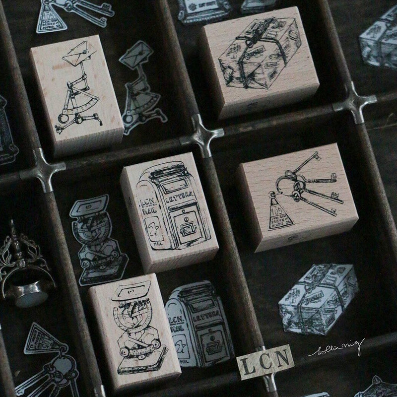 LCN Rubber Stamp Set - Postage Stamp Vol.2