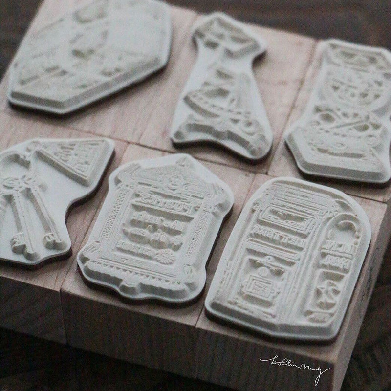LCN Rubber Stamp Set - Postage Stamp Vol.2