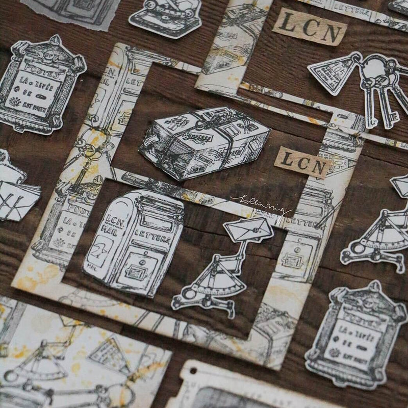 LCN Rubber Stamp Set - Postage Stamp Vol.2