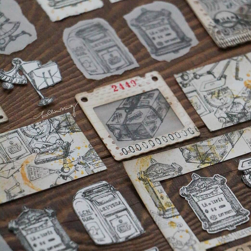 LCN Rubber Stamp Set - Postage Stamp Vol.2
