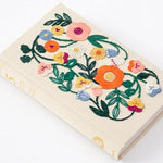 Midori 5 Years Diary Book - Embroidery Flower / Beige