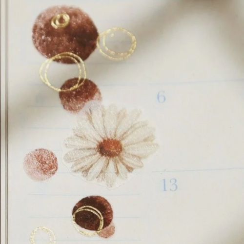 modaizhi Bokeh Washi Tape - Bubble Tea