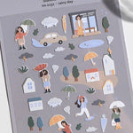 Suatelier Sticker - rainy day