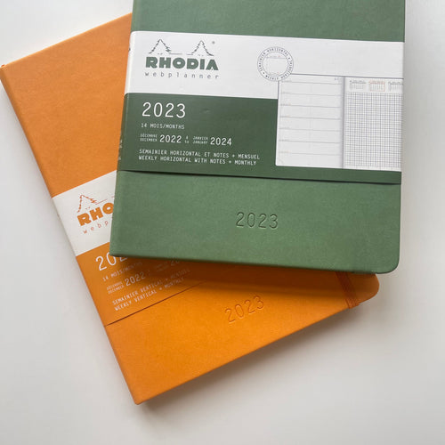 Rhodia Webplanner 2023 - Horizontal Grid