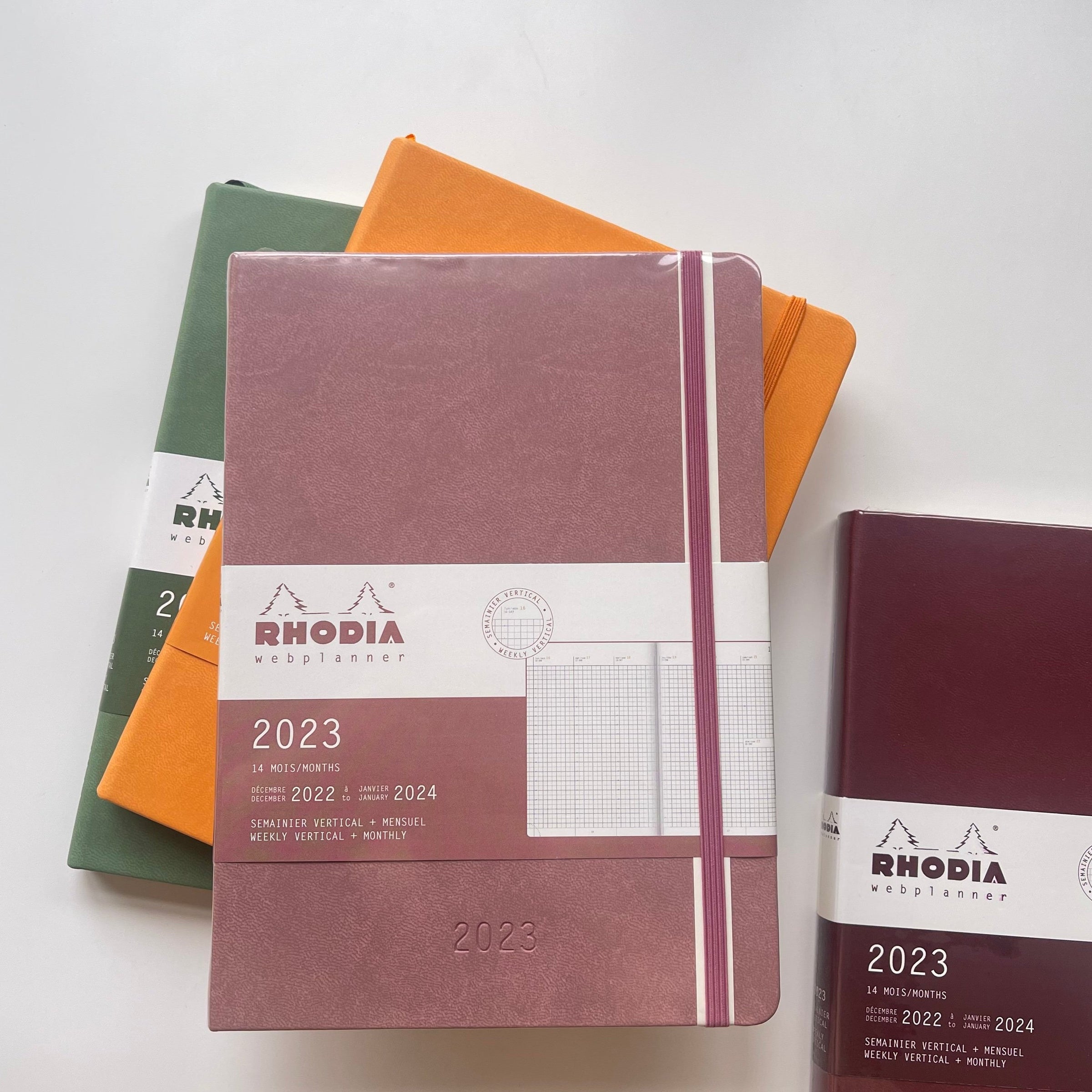 Rhodia Webplanner 2023 - Horizontal Grid – Sumthings of Mine