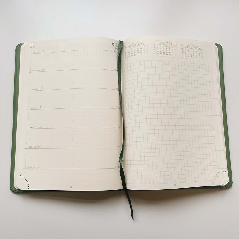 Rhodia Webplanner 2023 - Horizontal Grid