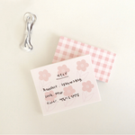 Suatelier Memo Sticky Notes IV (Sakura Series)