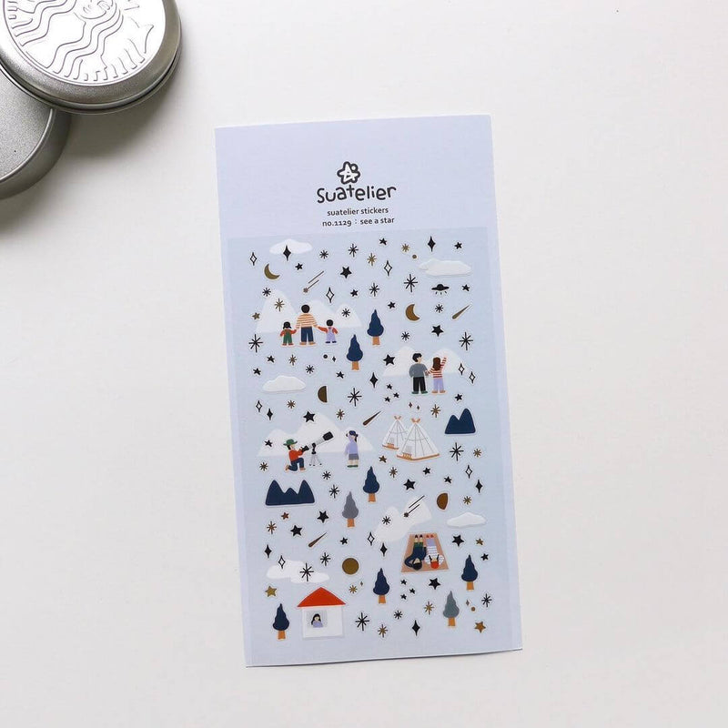 SurPURRise Random Sticker Set – Chester & Pearl