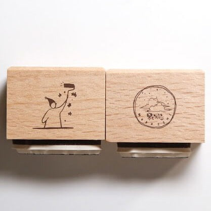 modaizhi 7th Anniversary Rubber Stamp Set