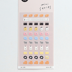 Suatelier Mini Sticker - Deco.03 (shopping and receipts)