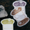 OURS Thread Card Rubber Stamp