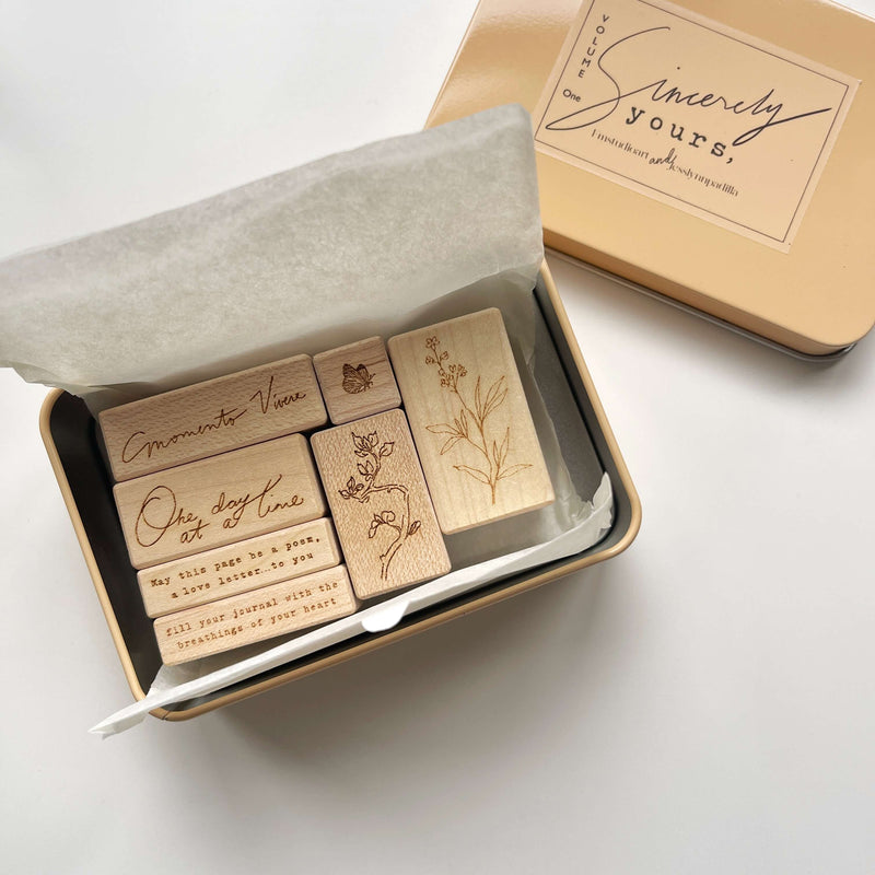 Jesslynnpadilla Rubber Stamp - Sincerely Yours (limited edition)