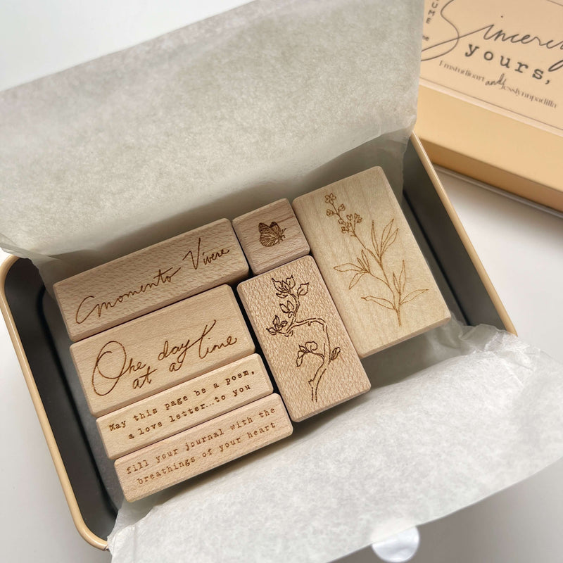 Jesslynnpadilla Rubber Stamp - Sincerely Yours (limited edition)