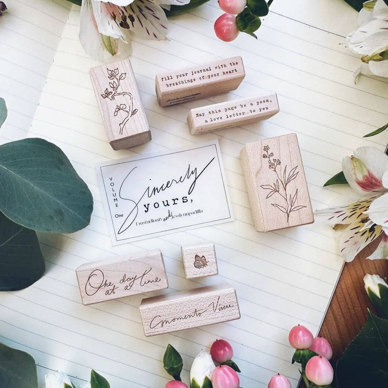 Jesslynnpadilla Rubber Stamp - Sincerely Yours (limited edition)
