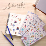 Sketch Sticker - Cosme