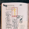 24 Solar Terms Cement Rubber Stamp Set