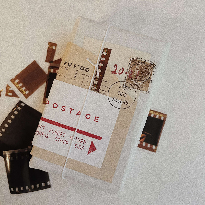 35mm Film Processing Memo Pad
