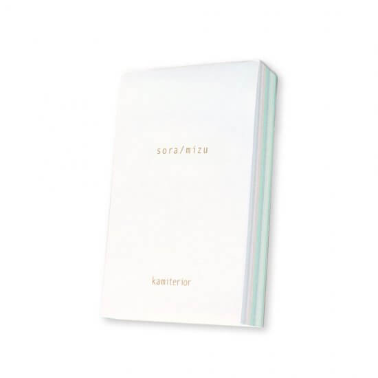 Memoterior Colors Memo Pad - sora / mizu