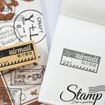 lihaopaper Love Travel Rubber Stamps Series