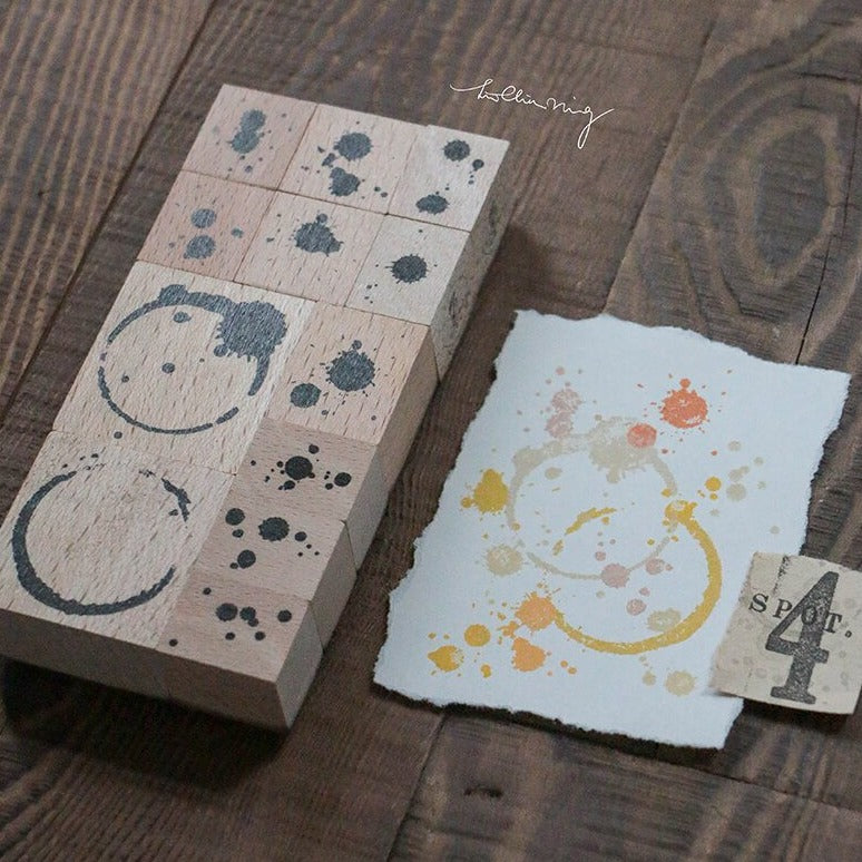 LCN Rubber Stamp Set - Spots Vol.4