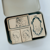 LDV Rubber Stamp Set: Stationery Man