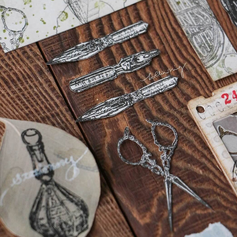 LCN Rubber Stamp Set - Stationery Stamp Vol.2