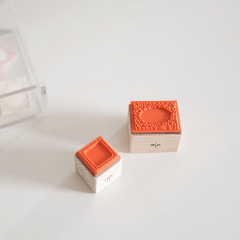 Peho Design Rubber Stamp - Stone Frame