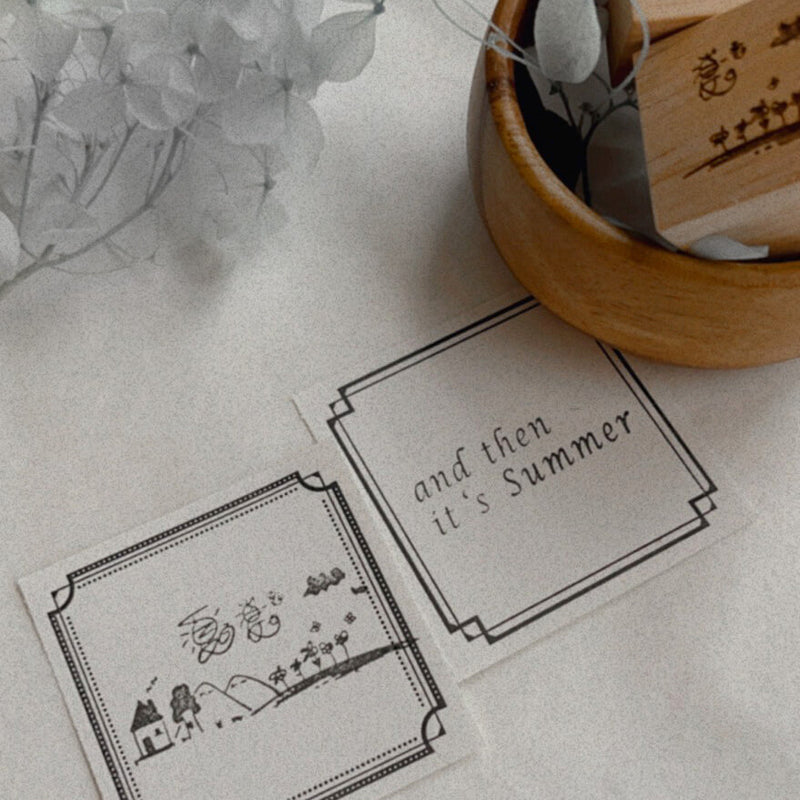 SOMe Phrase Rubber Stamp - Summer Series