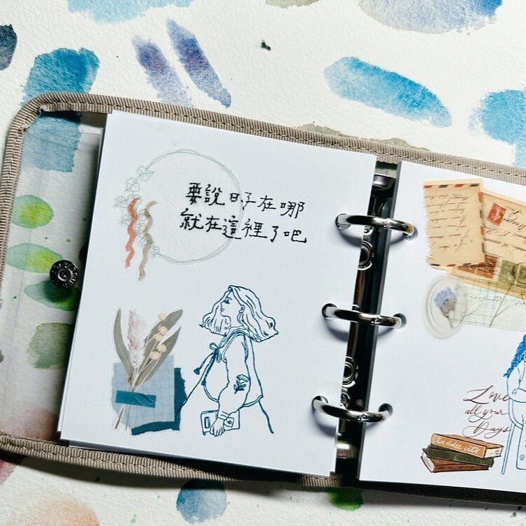 LDV Rubber Stamp: Take a trip with a pocketbook