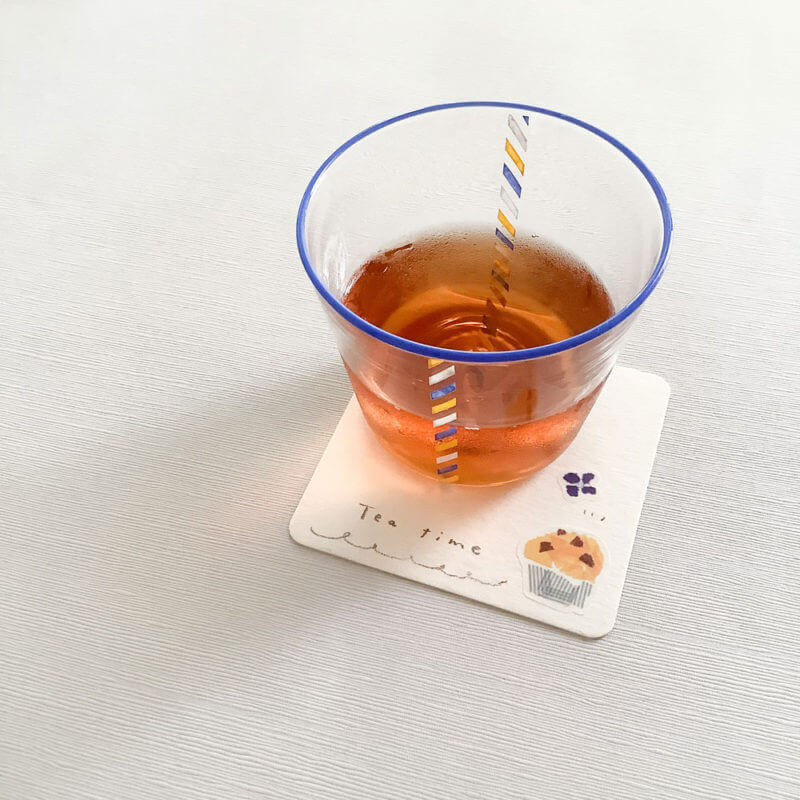 Miki Tamura [My Favorite] Washi Sticker - Tea Time