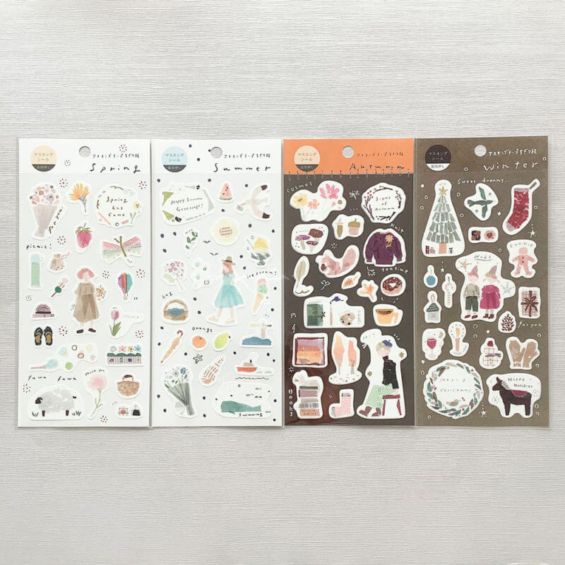 [My Favorite] Washi Sticker - Autumn