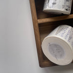 som studio x 紀展雄 (jizhanxiong) Washi Tape: my little poems 小诗札