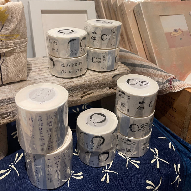 som studio x 紀展雄 (jizhanxiong) Washi Tape: my little poems 小诗札