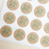 Goat x Masco Rubber Stamp - Label / Manuscript Paper