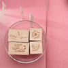 Thoughts in Silence Rubber Stamp