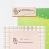 Peho Design Rubber Stamp - Slide to Unlock