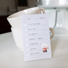 Suatelier Memo Sticky Notes - weekly plan